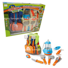 Boutique Playhouse de juguete de plástico-camping conjunto con bolsa